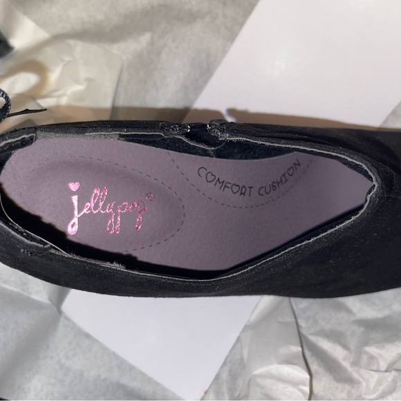 Louis Black suede heel boots size 7.5 by Nicolette by Stevens - Picture 2 of 5